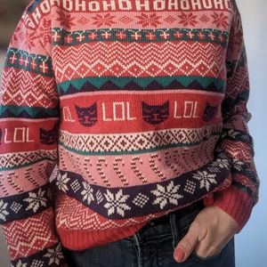 Ugly Christmas Sweater - cozy cute!